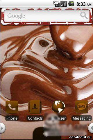 Chocolate Theme by SLB - Шоколадная тема от SLB