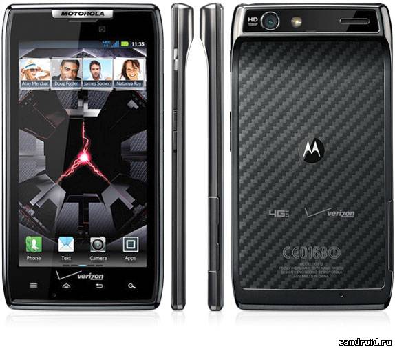 Motorola Droid RAZR - второй по тонкости смартфон в мире.