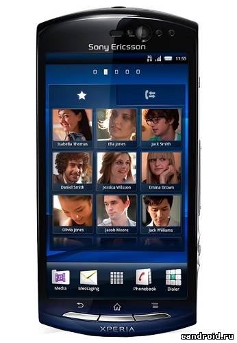 Sony Ericsson Xperia Neo (Blue) видеообзор
