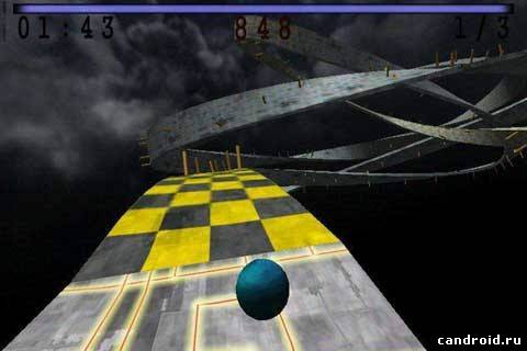 Skyball Lite - гонка для Android