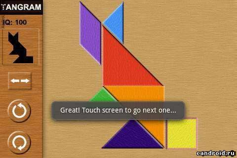Tangram Master - логическая игра для Android